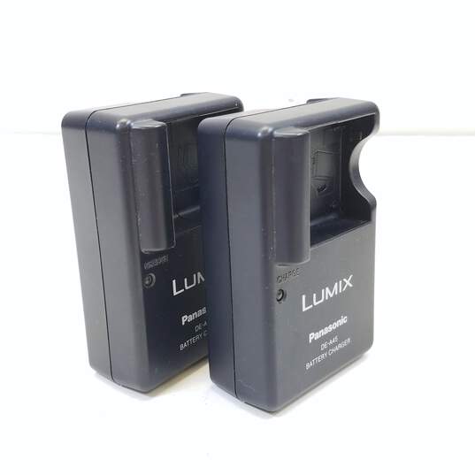 Panasonic Lumix DE-A45 Battery Charger Lot of 2 image number 1