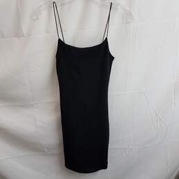 Zara Black Mini Tank Bodycon Dress Size M