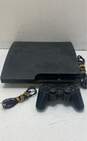 Sony Playstation 3 slim 320GB CECH-3001B console - matte black image number 1