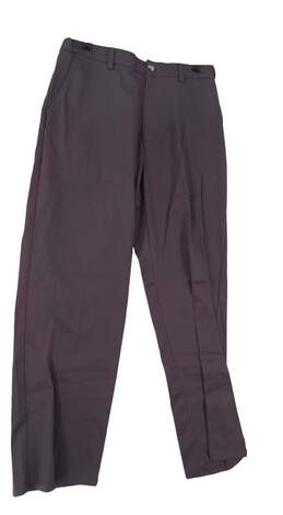 Bradley Allen Men's Gray Straight Leg Dress Pants Size M