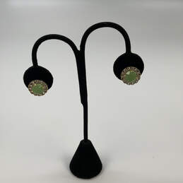 Designer Kate Spade New York Green Stone Stud Earrings With Display Card alternative image