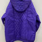 NWT Womens Blue Long Sleeve Hooded Full-Zip Quilted Jacket Size 22W image number 4