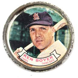 1964 Ken Boyer Topps Coins #25 St Louis Cardinals