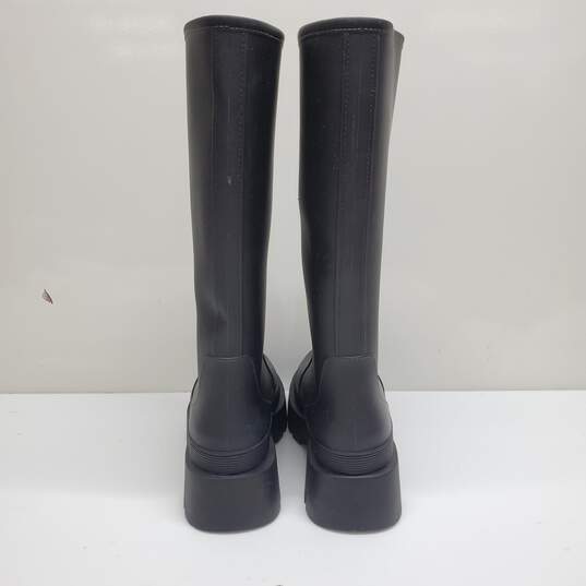 Jeffrey Campbell Ilya Waterproof Rain Boots in Black Size 8 image number 5