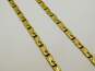 18K Yellow Gold Infinity Link Necklace 28.1g image number 3