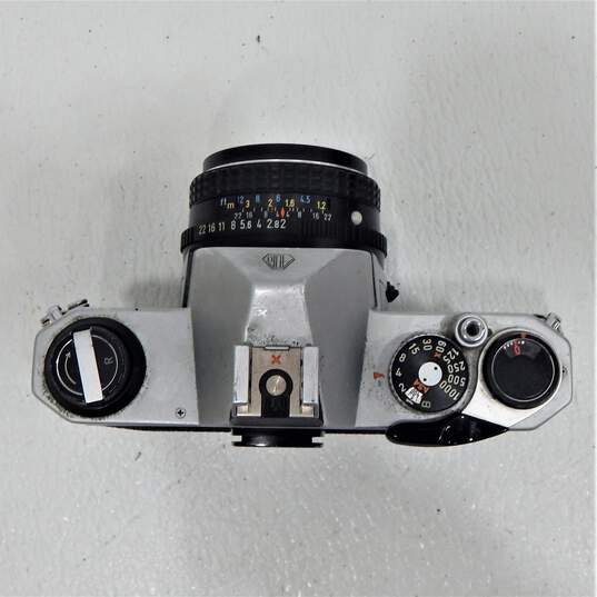 Asahi Pentax K1000 35mm Film Camera w/ 2 Extra Lens & Case image number 7