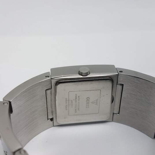 Vintage retro Guess Ladies Bangle and Bracelet Stainless Steel Quartz Watch Collection image number 7