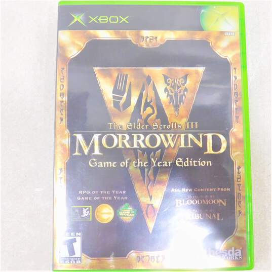 Microsoft Xbox Elder Scrolls III Morrowind image number 1