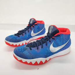 Nike Men's Kyrie 1 'USA' Independence Day Blue Red White Sneakers Size 10