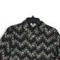 NWT Womens Multicolor Pointed Collar Long Sleeve Button-Up Shirt Size 12 image number 3