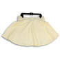 NWT Womens Ivory Minnie Mouse Quilted Elastic Waist Skater Skirt Size XL image number 2