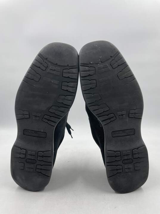Authentic Vtg Ferragamo Black Leather Shoes M 10.5D image number 5