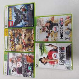 Lot of 5  Assorted Microsoft XBOX 360 Video Games alternative image