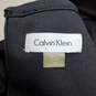 Calvin Klein Women Black Midi Dress Sz 12 image number 7