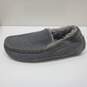 UGG Men Slippers Ascot Wool Loafer Shoes Grey Sz 11 image number 1