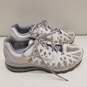 Nike Air Max+ 2011 White Metallic Sliver Athletic Shoes Men's Size 9 image number 3