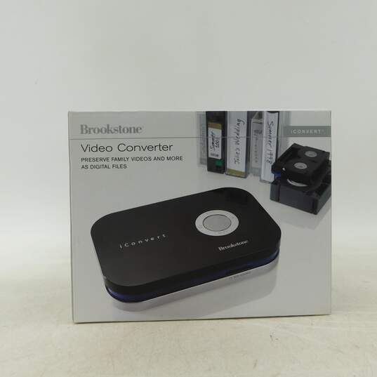 Brookstone Video Converter iConvert VHS to Digital Files IOB image number 1