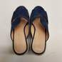 Kate Spade Tropez Blue Wedge Espadrilles Sandals Women's Size 6.5B image number 6