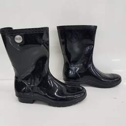 UGG Sienna Rain Boots Black Size 8 alternative image