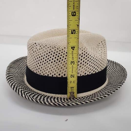 Homero Ortega Toquilla Straw Panama Hat Made in Ecuador - Size Small image number 2