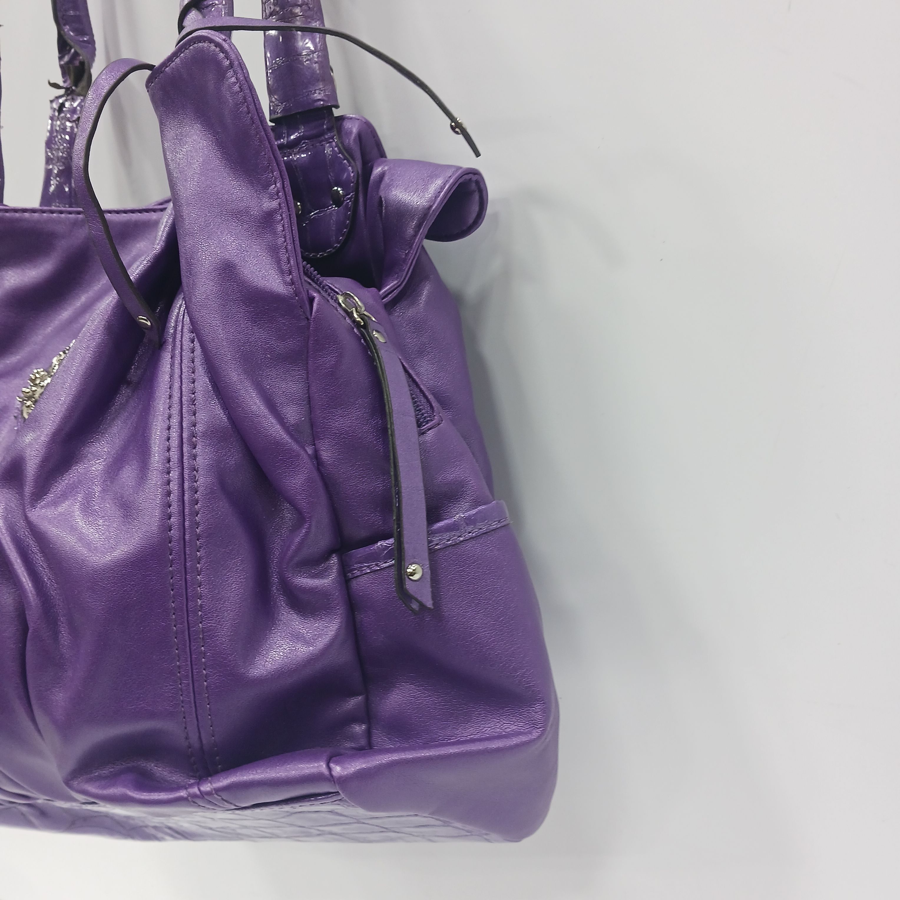 Krediz Genuine Leather Cross Body Handbag Plus Size - Super Soft Adjustable  Shoulder Bag for Women - Purple - Walmart.com