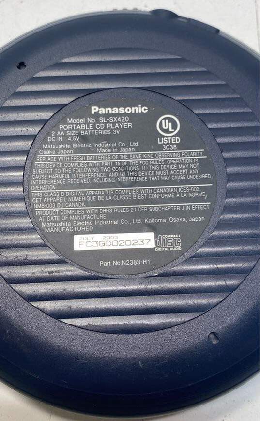 Panasonic SL-SX420 CD Player Portable Anti-Skip System image number 6