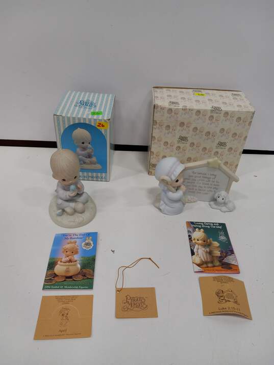 Bundle of 2 Precious Moments Figurines IOB image number 1