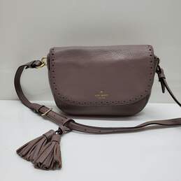 Kate Spade James Street Adelaide Crossbody Porcini Leather Bag