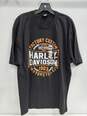 Harley-Davidson Black Graphic T-Shirt Men's Size XXL image number 1