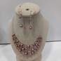 Bundle of Assorted Pink Tone Fashion Costume Jewelry Pieces image number 2