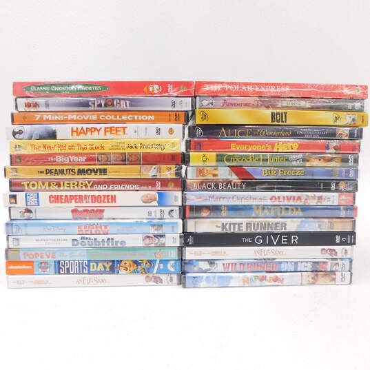 30 Family Movies & TV Shows on DVD Sealed image number 1