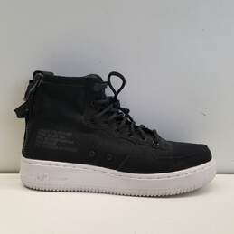 Nike SF Air Force 1 Mid Black Sneakers AJ0424-004 Size 6Y/7.5W
