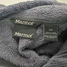 Marmot Gray Fleece Full Zip Jacket Men's Size Small alternative image