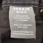 Torrid Women Black Distressed Jeans Sz 18R image number 4