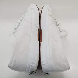 Superga Lace Up Canvas Sneakers In White  Size 41.5 alternative image