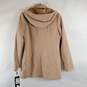 Kenneth Cole Reaction Women Tan Coat Sz 2 NWT image number 3