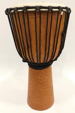 Toca Brand Large Wooden Rope-Tuned Djembe Drum (10 Inch Drum Head)