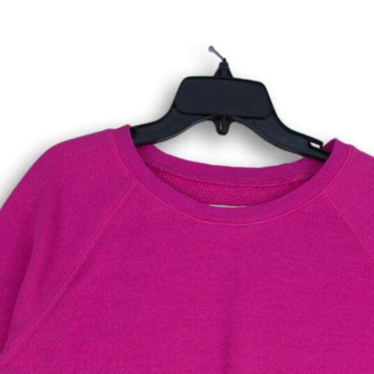 UGG Womens Pink Nena Long Sleeve Crew Neck Pullover Sweatshirt Size Large image number 3