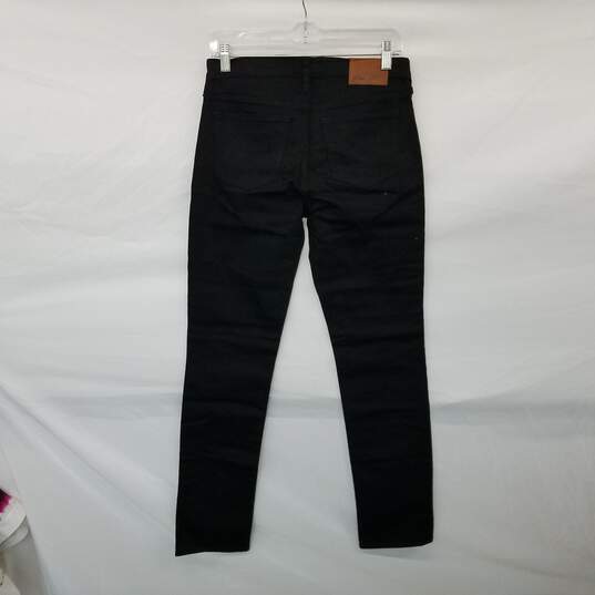 J. Crew Matchstick Black Cotton Skinny Jean WM Size 27 NWT image number 2