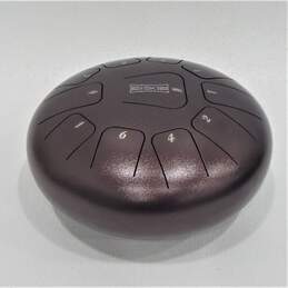 Unbranded Purple 11-Note Key of C Steel Tongue Drum w/ Case and Accessories alternative image