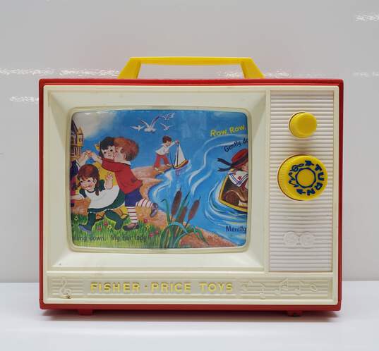 2009 Fisher-Price Giant Screen Music Box TV London Bridge & Row Your Boat image number 1
