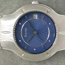 Bulova A3 Stainless Steel 26mm With Blue Dial Watch