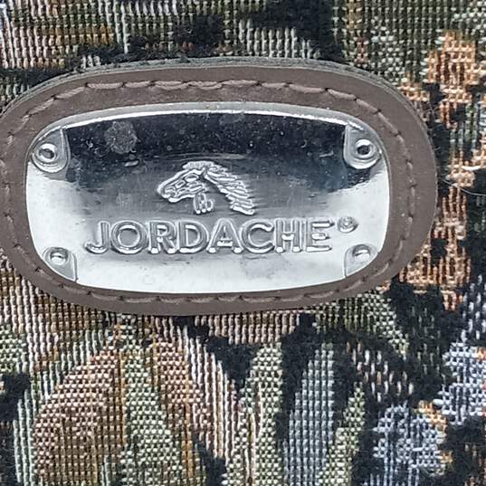 Jordache Floral Tapestry Wheeled Luggage image number 2