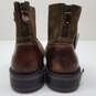 Geox Respira Rickmove Men's Natural Brown Leather Ankle Boots Size US 10 image number 4