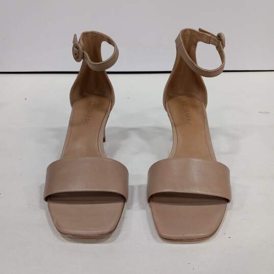 Bernardo Cameron Beige Ankle Strap Low Heels Women's Size 7.5M image number 4