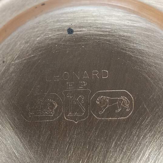 Vintage Leonard Silver Company Brass & Copper Warming Dish image number 5