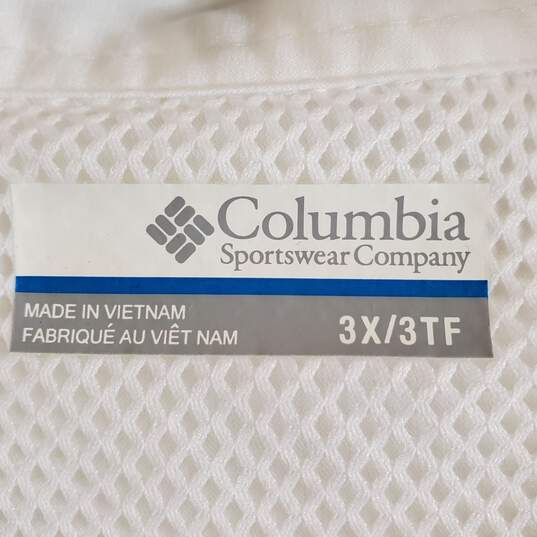 Columbia Men White Long Sleeve 3X NWT image number 2