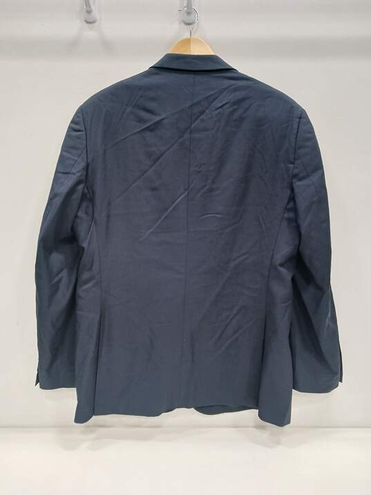 Pronto Men's Blue Suitcoat Size 44 image number 2