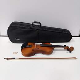 Mendini by Cecilio Violin w/ Bow Model MV300 & Soft Sided Travel Case