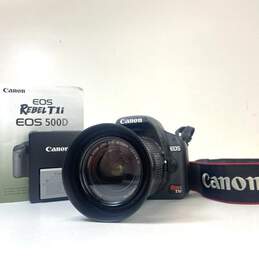 Canon EOS Rebel T1i 15.0MP Digital SLR Camera with 18-55mm Lens